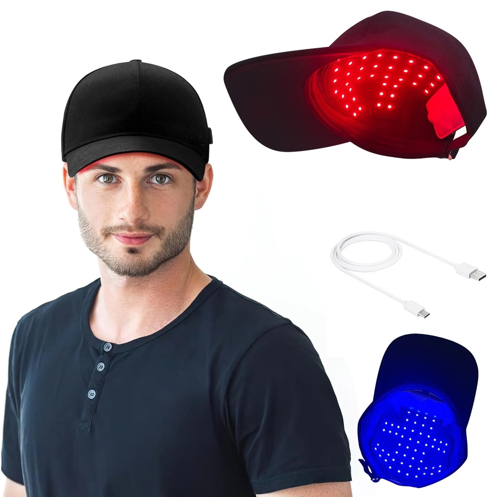 Hair Growth Red Light therapy Cap – Thicker, Fuller Hair in Weeks