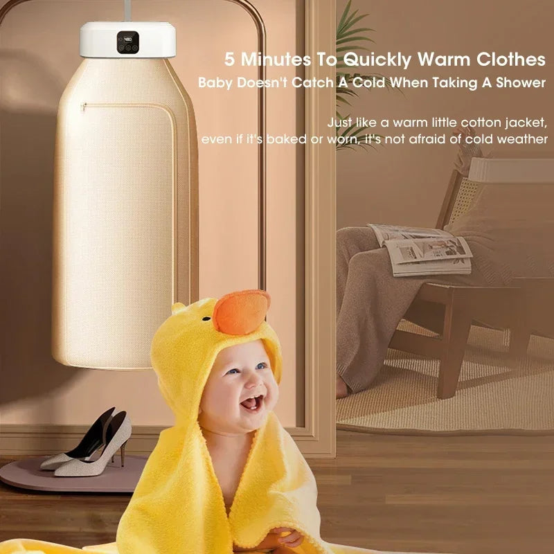 Dry Clothes Anywhere in Minutes – Portable Travel Dryer