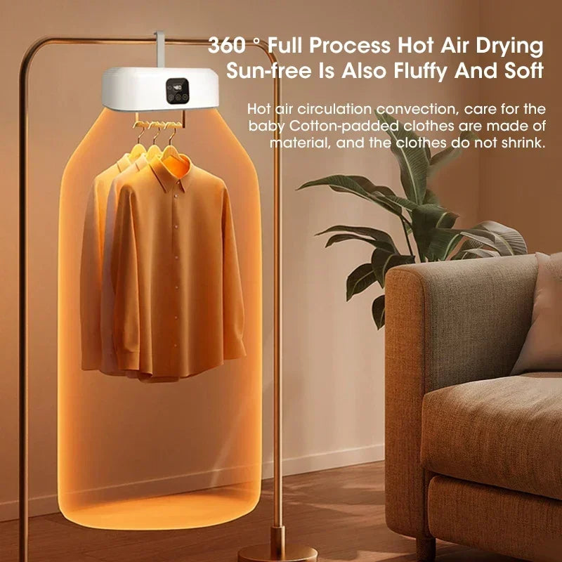 Dry Clothes Anywhere in Minutes – Portable Travel Dryer