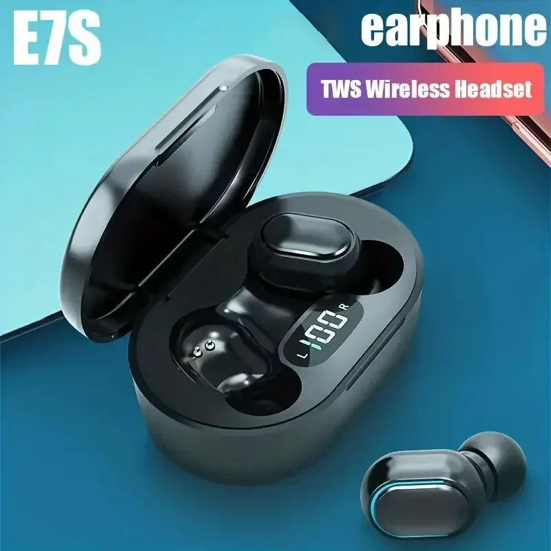E7S Pro Wireless Earbuds — Bluetooth 5.3, Active Noise Cancellation & Waterproof Sport Headphones with Mic